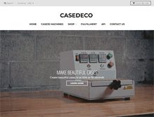 Tablet Screenshot of casedeco.com